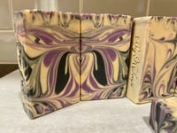 Image 6 of Black Raspberry Vanilla.  Goat milk soap. net wt 6 oz