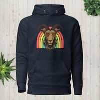 Image 3 of Rainbow Brown Hoodie (Unisex - Multiple Colors)