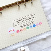 Image 4 of Rainbow bird stickers