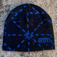 Image 1 of PINWHEEL BEANIE BLUE