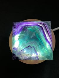 Image 10 of Rainbow Fluorite Crystal Pyramid #2285