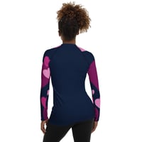 Image 4 of Women's Hearts Rash Guard