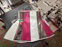 Pink/Silver Flare Skirt