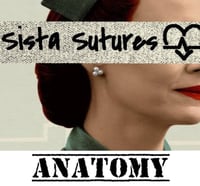 Image 1 of Anatomy Scrub Hats