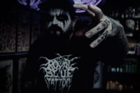 Image 1 of Black metal camo Tshirt