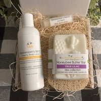 Image 1 of The "Just For You" True Lilac Honeybee Butter Bar Self Care Box
