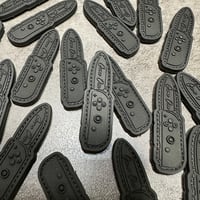 Image 1 of Black Out Switch Blade PVC Patch