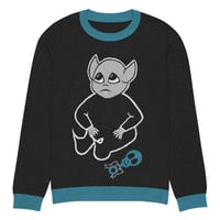 Image 14 of Totferatu Knitted crew neck sweater