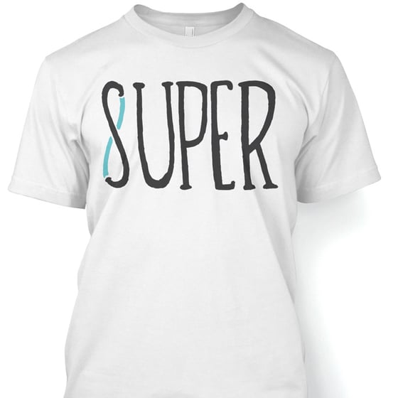 Image of 'Super8' Tshirt White