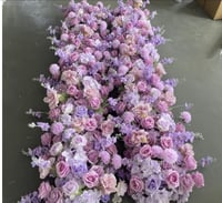 Image 1 of 200 cm pink flower runners  for rent only 