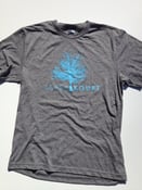 Image of Men's- Heather Grey AK Tree T- Shirt