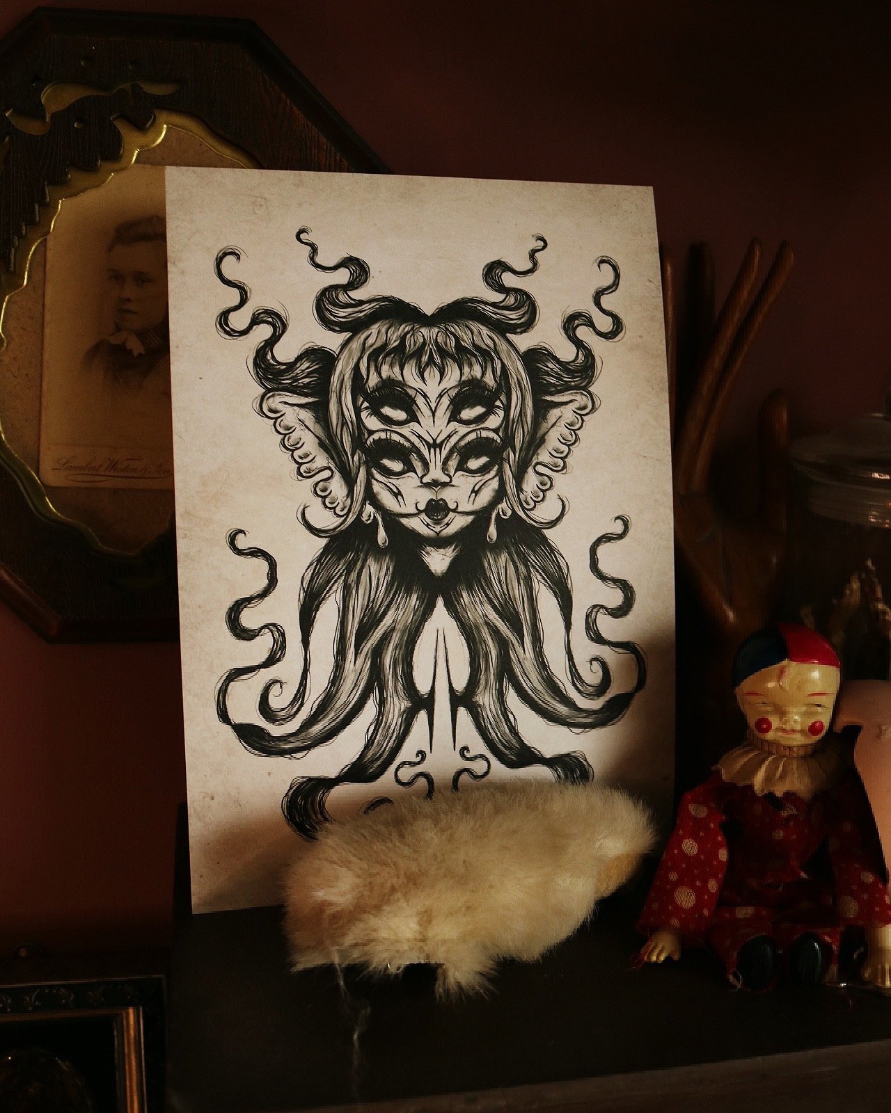 Image of Contortionist Art Print 