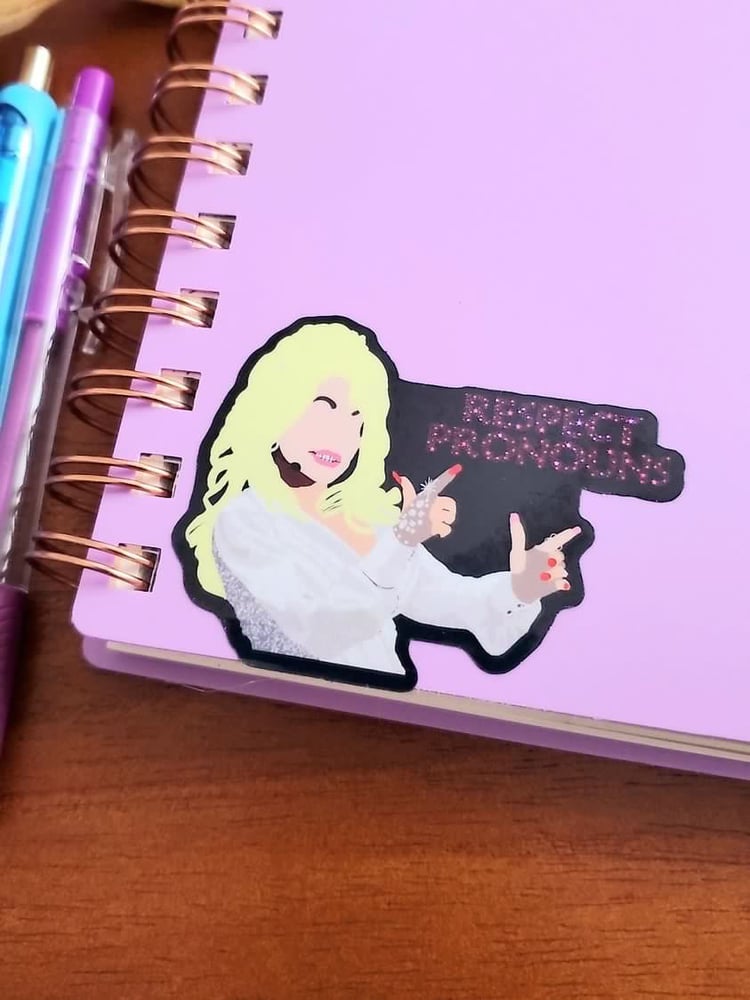 Image of Dolly Pronoun Sticker