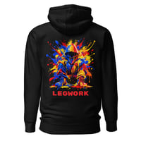 Image 4 of Paint Splat Legwork Hoodie