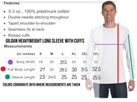 Image 4 of Small unisex retro GD long sleeve