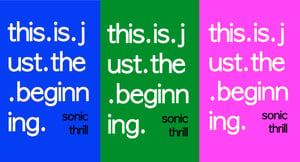 Image of "This.Is.Just.The.Beginning." EP - Limited coloured cassettes!