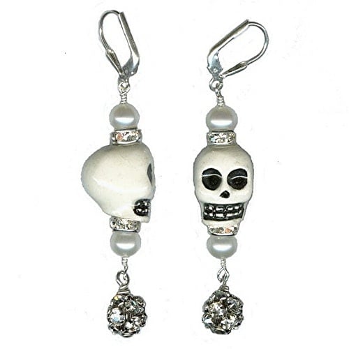 Image of TEMPORARILY SOLD OUT Skull Earrings - As Seen in DEAD SEXY: The Walking Dead Fan Guide