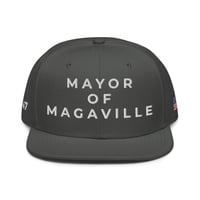 Image 6 of Mayor of MAGAVILLE 45-47 TRUMP Snapback Hat