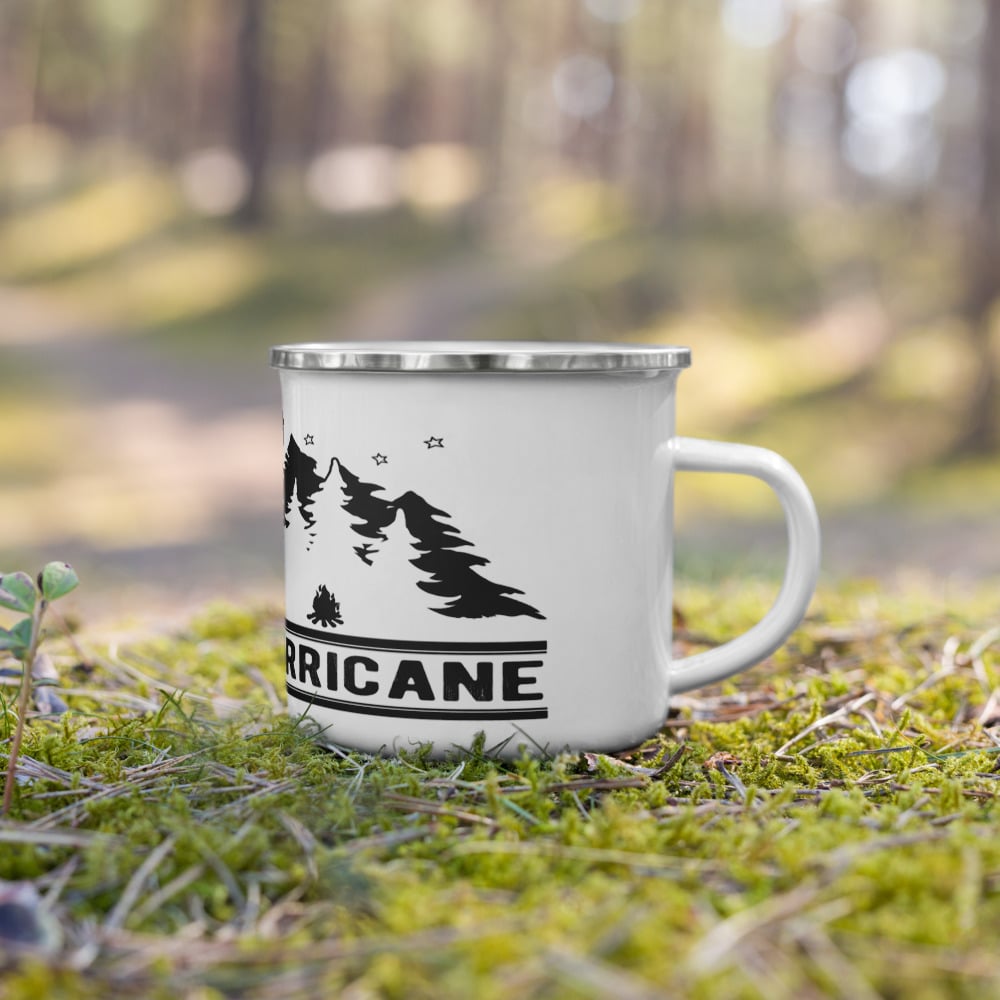 Image of Little Hurricane "Camp" Enamel Mug