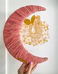 Image 1 of Sunset Raffia Moon 