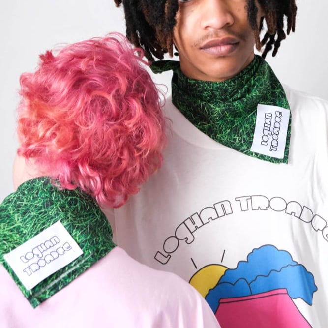 Image of BANDANA « HERBE »