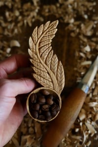 Image 3 of Fern Leaf  Coffee Scoop 