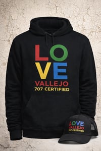 Image 1 of VALLEJO VIBES HOODIE + HAT SET
