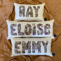 Image 1 of Just Floral Personalised Cushion 