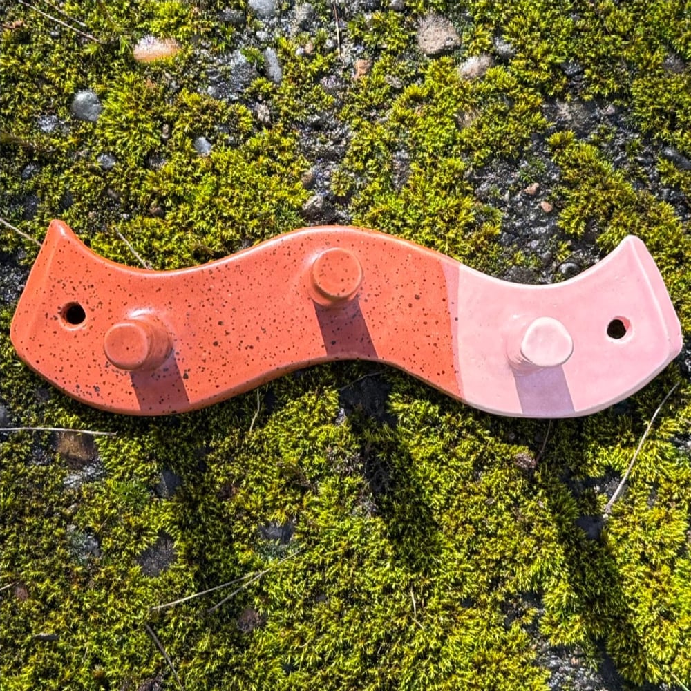 image of triple hook wall hanger