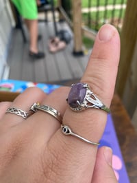 Image 2 of Amythest ring #1
