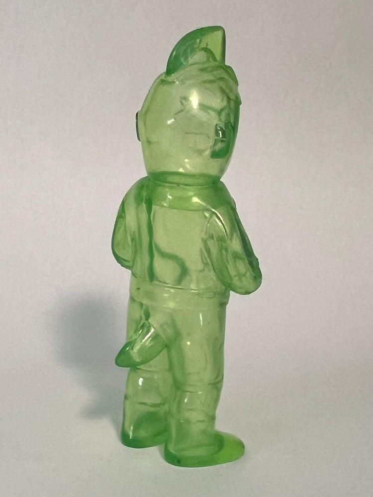 Thrashman clear green vinyl figure