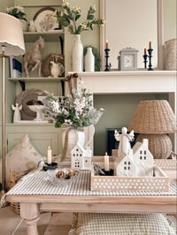 Image 3 of SALE! White Christmas Cottages ( Set or Singles )