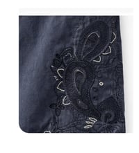 Image 3 of Sz 12 Navy Caribbean shorts #630*8 (gently used)
