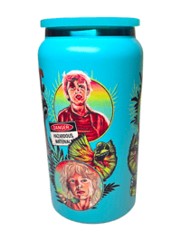 Image 2 of Life Finds a Way 16oz stainless steel can cup with lid