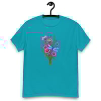 Image 1 of Unisex classic tee, Dragonfly Wildflower Bouquet Tee