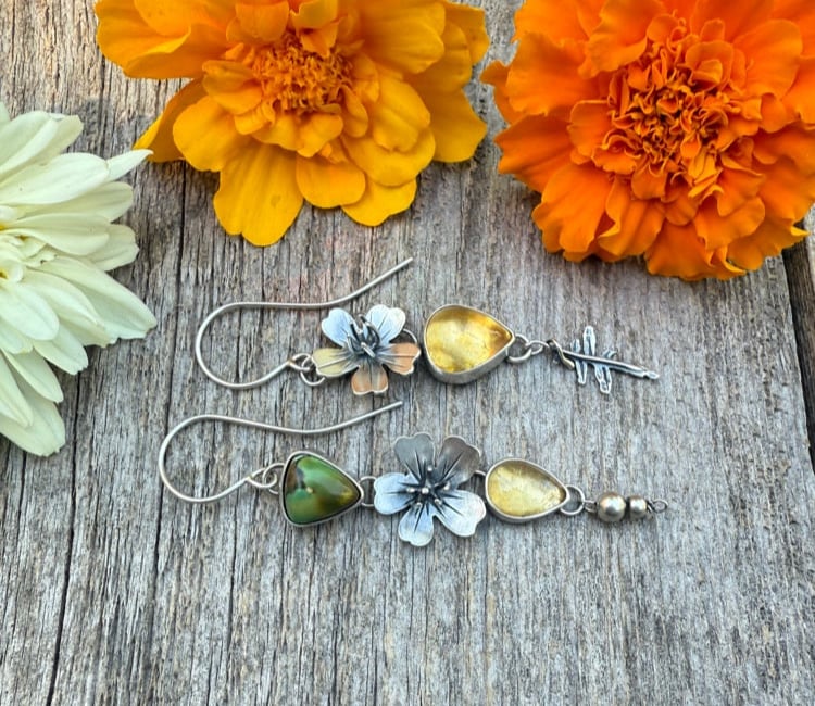Image of Marigold Mismatch Earrings