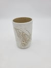 White Butterfly Tumbler 
