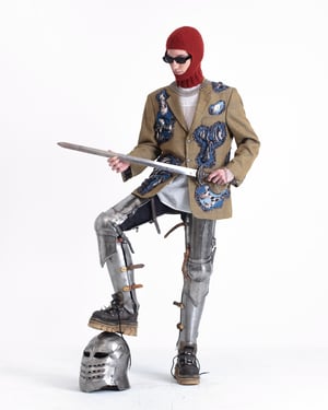 Image of MASSTAK - Coral Blazer (Khaki)