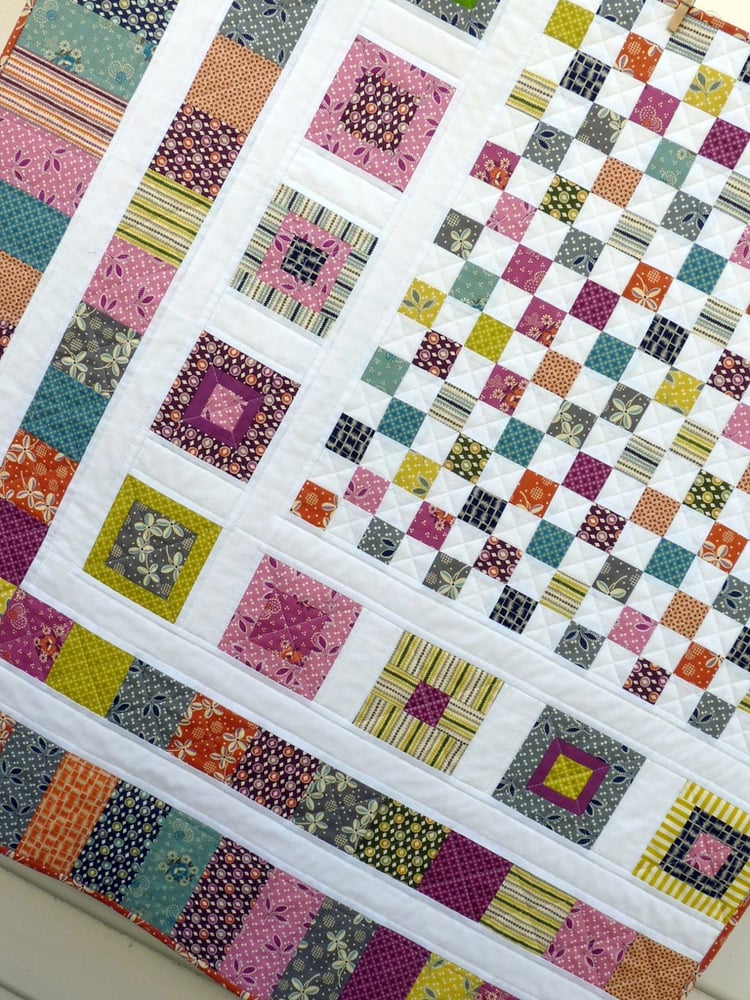 Brick And Stone Quilt Pattern