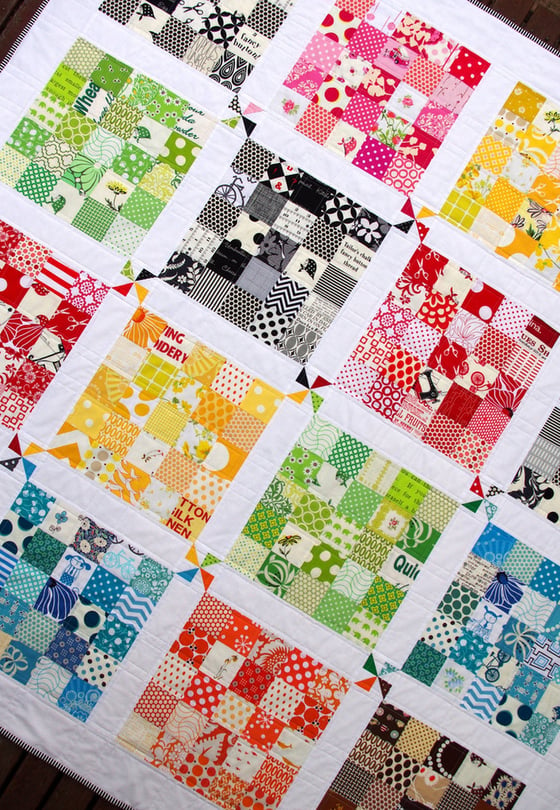 Image of Quilter's Palette Quilt Pattern (pdf file)