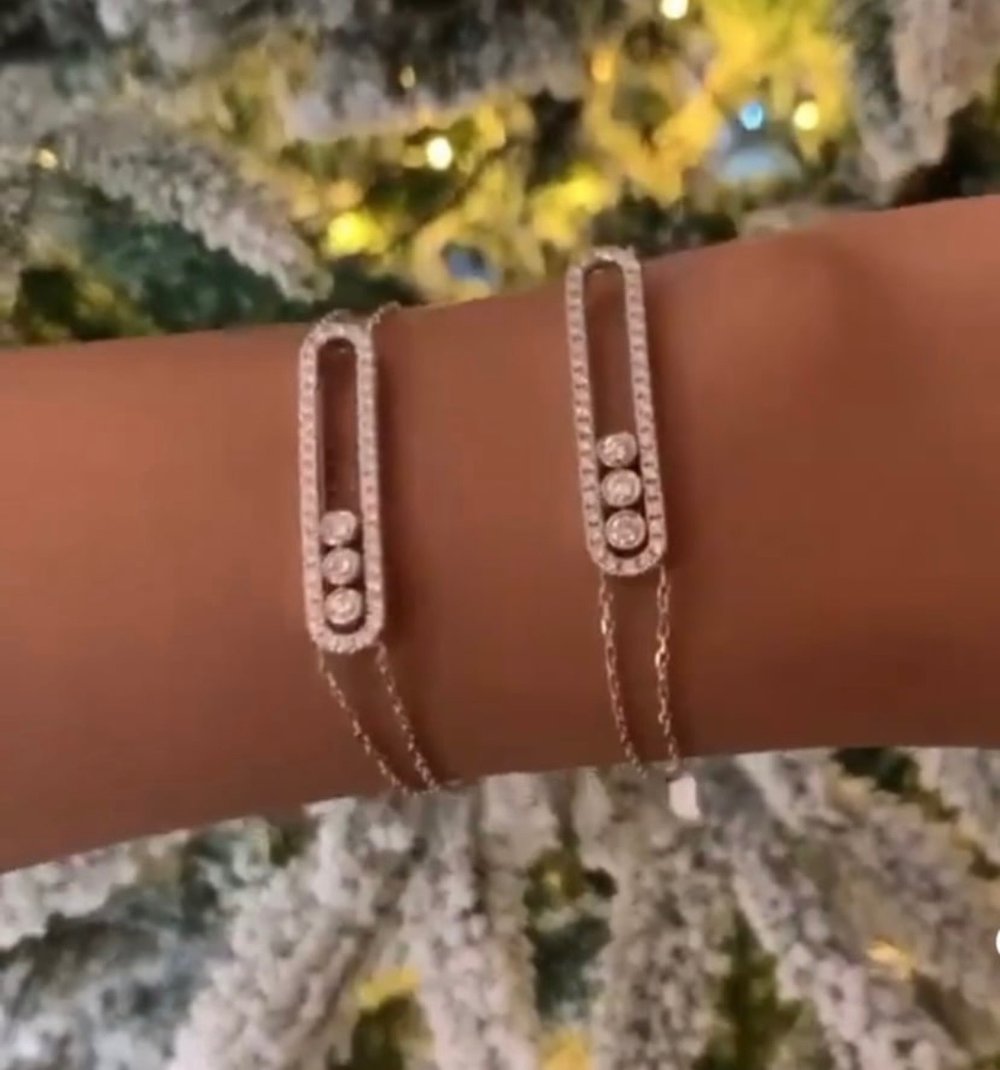 MESS*** 18 GOLD PLATED BRACELET (Gold )