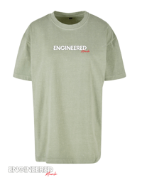 Image 1 of Engineered Muscle - Oversized Acid Wash Tee