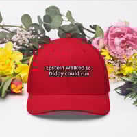 Image 10 of Epstein vs Diddy Trucker Cap