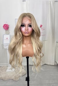 Image 1 of Human hair sandy blonde (ready to ship) 