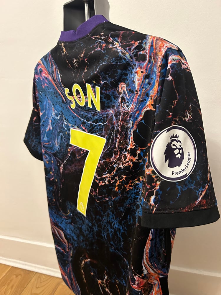 Image of Tottenham Hotspur “SON 7” 2021/22 Away Shirt + PL patch (L)