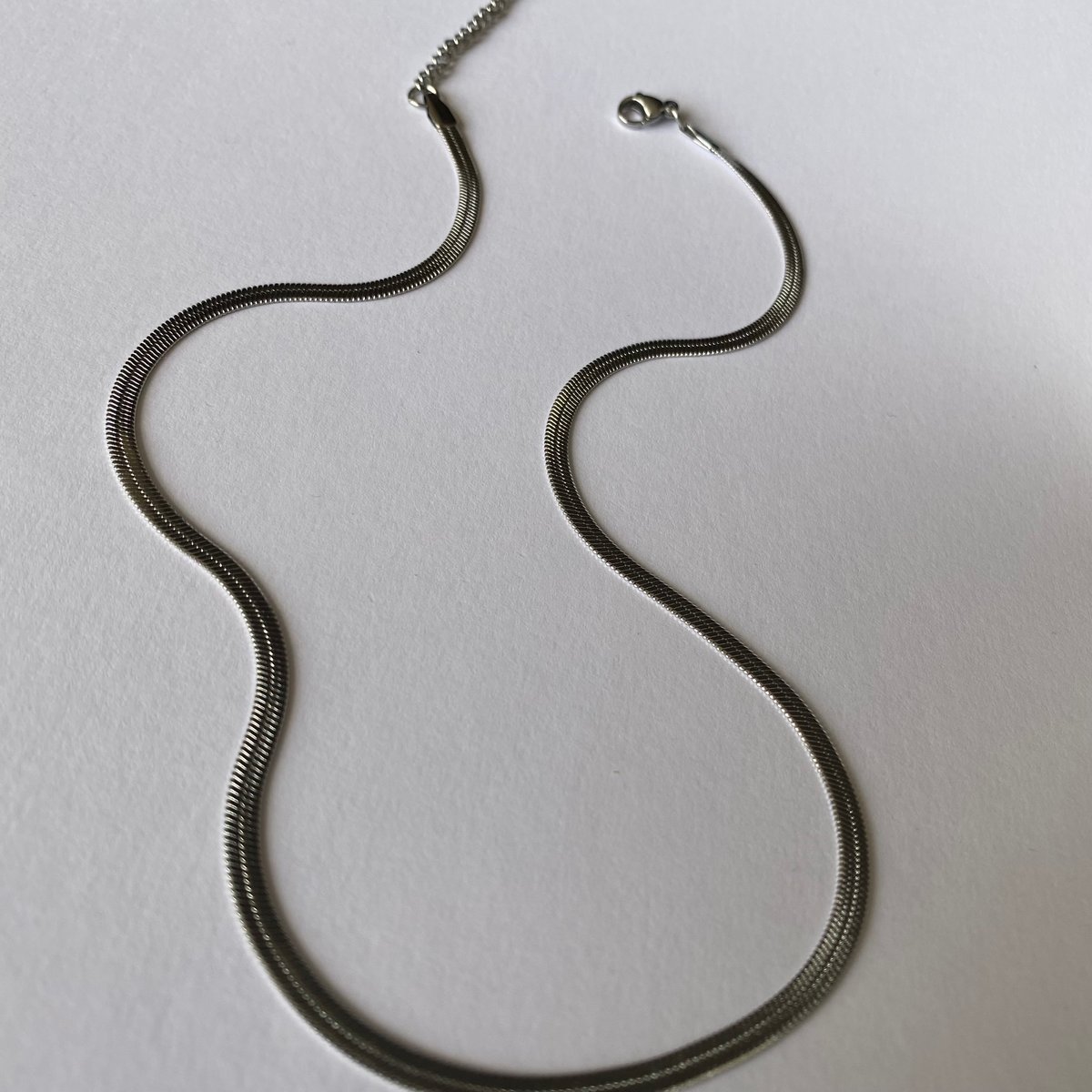 Image of Herringbone Chain │ Stainless Steel