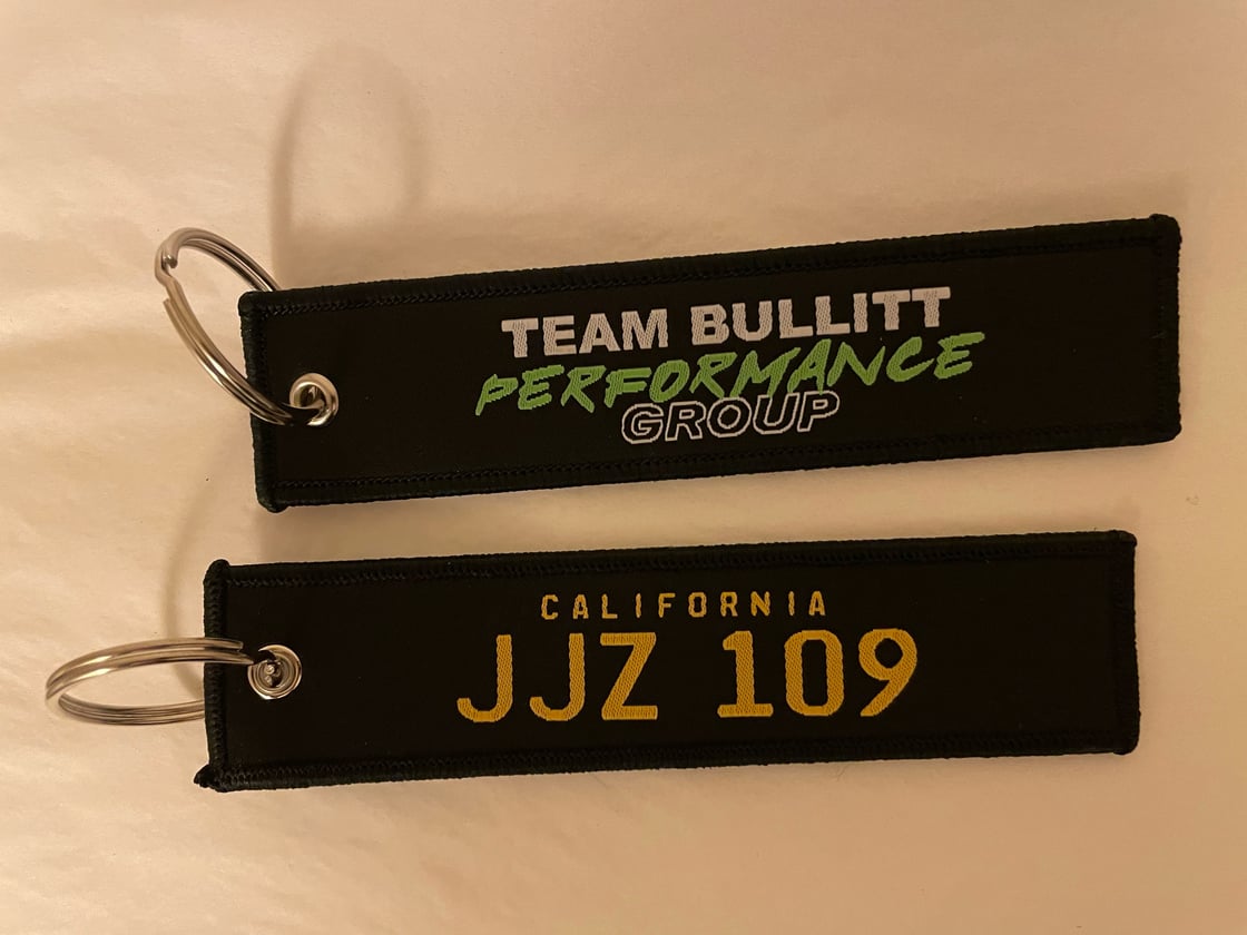 Image of Bullitt Jet Tag Key Chain