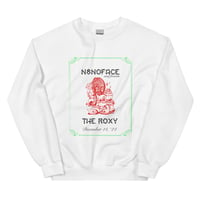 Image 1 of N8NOFACE ROXY SHOW FLYER Unisex Sweatshirt (+ more colors)