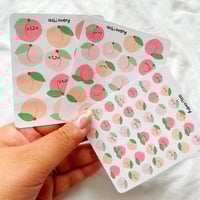 Image 2 of Peach stickers