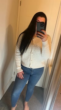 Image 2 of Button detail cardigan 